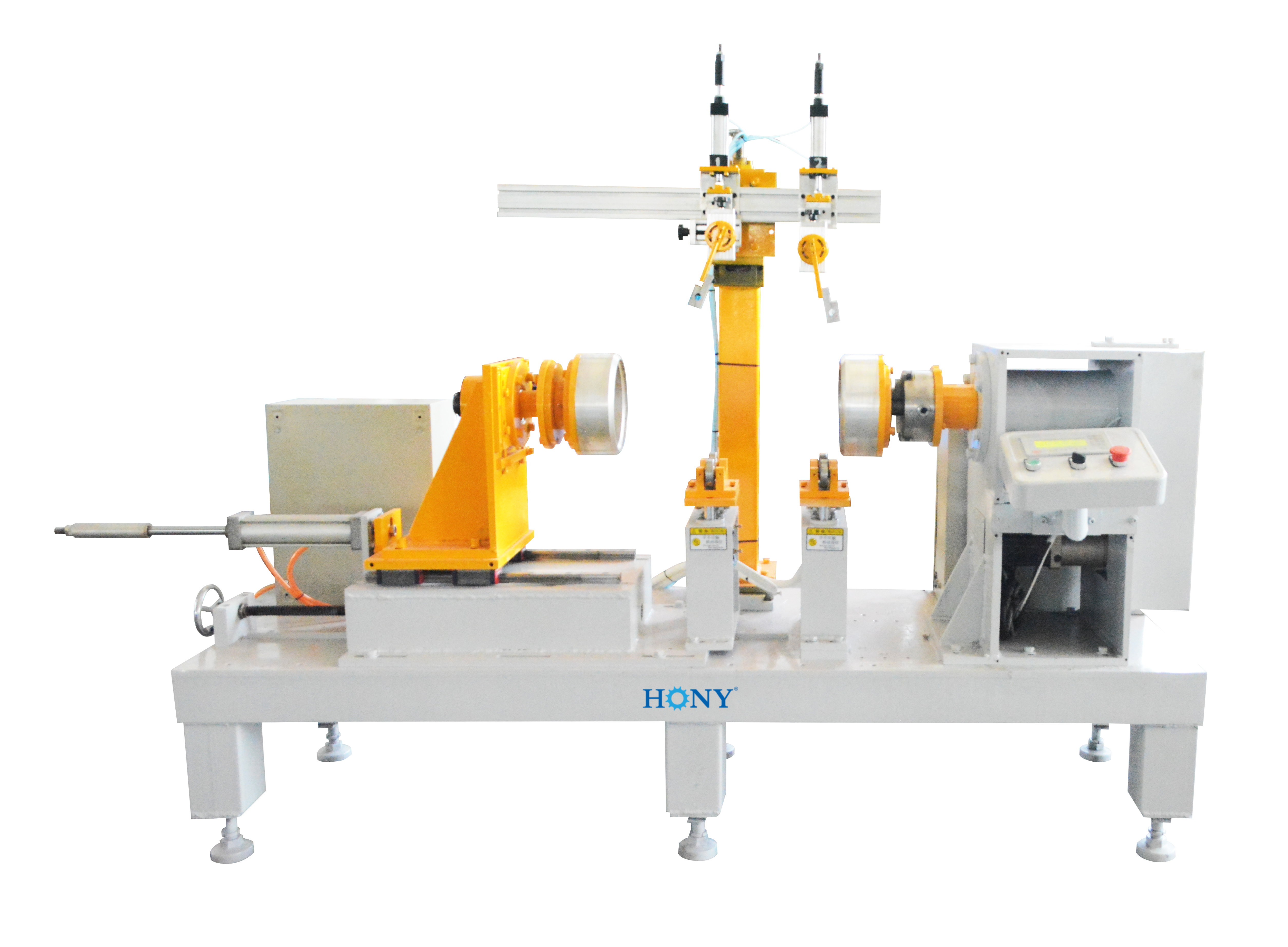 雙槍臥式環焊機